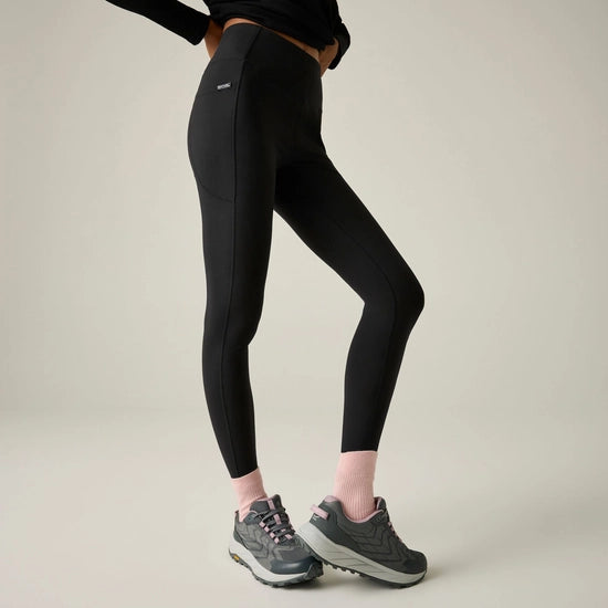 Regatta Women's Outdoor Comfort Contour Leggings | Black RWJ373