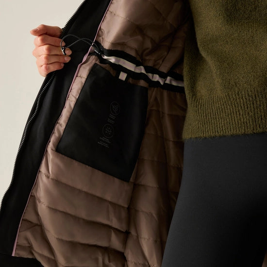 Regatta Marron Jacket | Black/Mocha RWP480