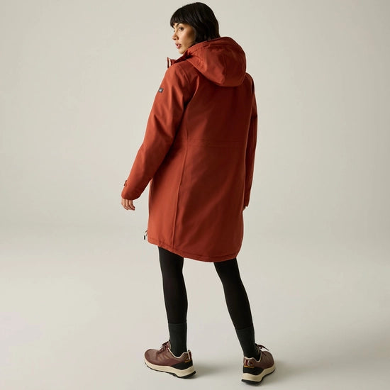 Regatta Taline Waterproof Insulated Jacket | Burnt Henna RWP490