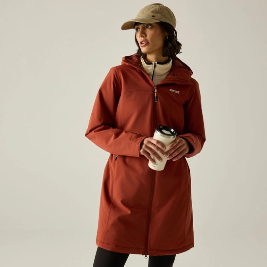 Regatta Taline Waterproof Insulated Jacket | Burnt Henna RWP490