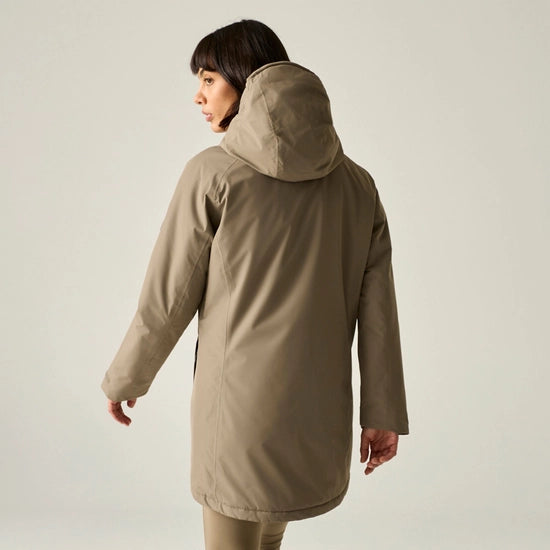 Regatta Mabrie Women's Waterproof Insulated Jacket | Mocha RWP491