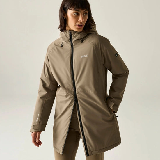 Regatta Mabrie Women's Waterproof Insulated Jacket | Mocha RWP491