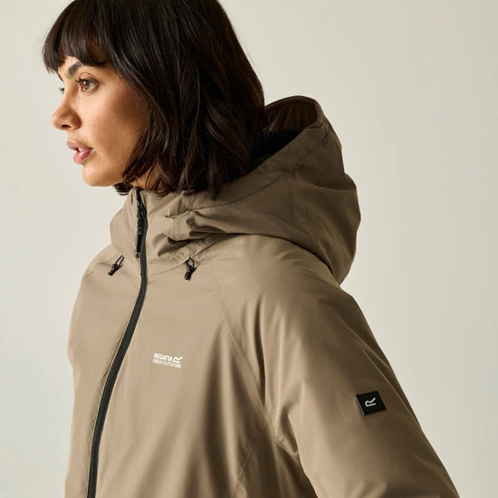 Regatta Mabrie Women's Waterproof Insulated Jacket | Mocha RWP491