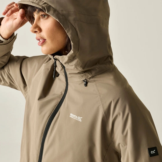 Regatta Mabrie Women's Waterproof Insulated Jacket | Mocha RWP491