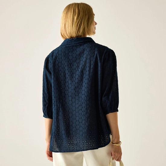 Regatta Nofino Blouse | Navy RWS203