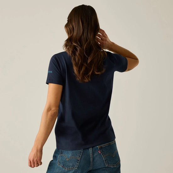 Regatta Filandra VX T-Shirt | Navy Heart RWT327