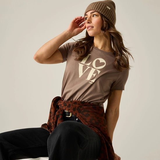 Regatta Filandra VX T-Shirt | Mocha Love RWT327