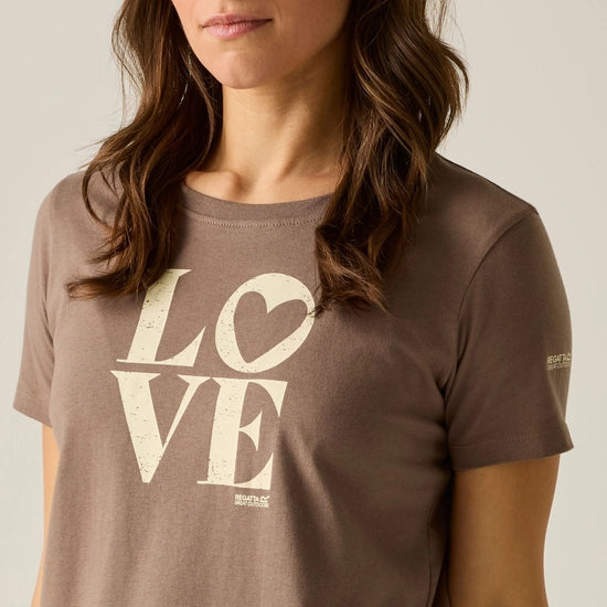 Regatta Filandra VX T-Shirt | Mocha Love RWT327