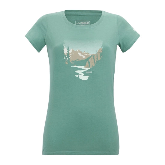 Regatta Women's Breezed T-Shirt | Ivy Moss Green RWT372