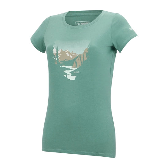 Regatta Women's Breezed T-Shirt | Ivy Moss Green RWT372