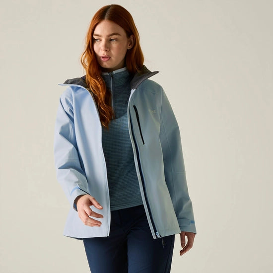 Regatta Birchdale Waterproof Jacket | Sky RWW455