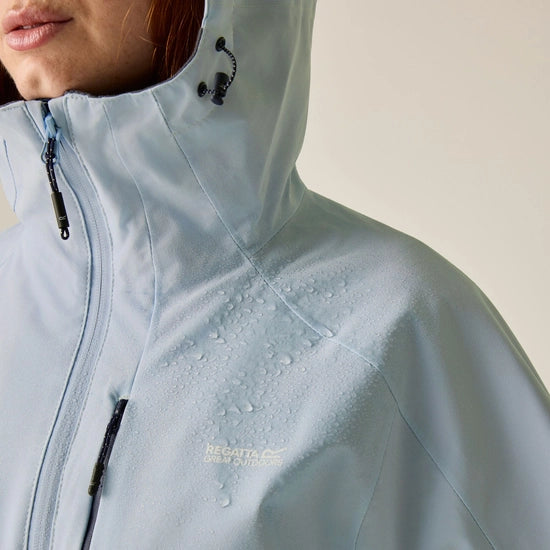 Regatta Birchdale Waterproof Jacket | Sky RWW455