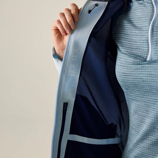 Regatta Birchdale Waterproof Jacket | Sky RWW455