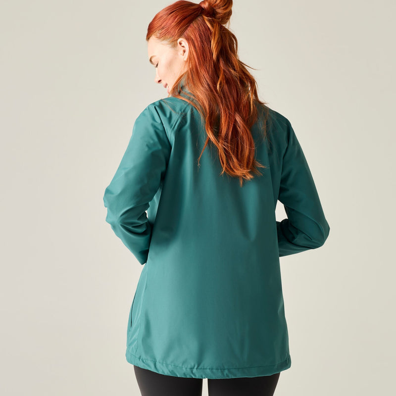 Regatta Daysha II Women's Waterproof Jacket |  Mediterranea Green RWW457
