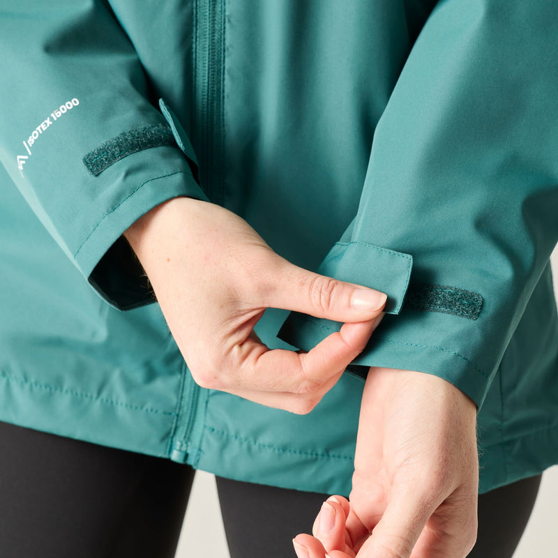 Regatta Daysha II Women's Waterproof Jacket |  Mediterranea Green RWW457