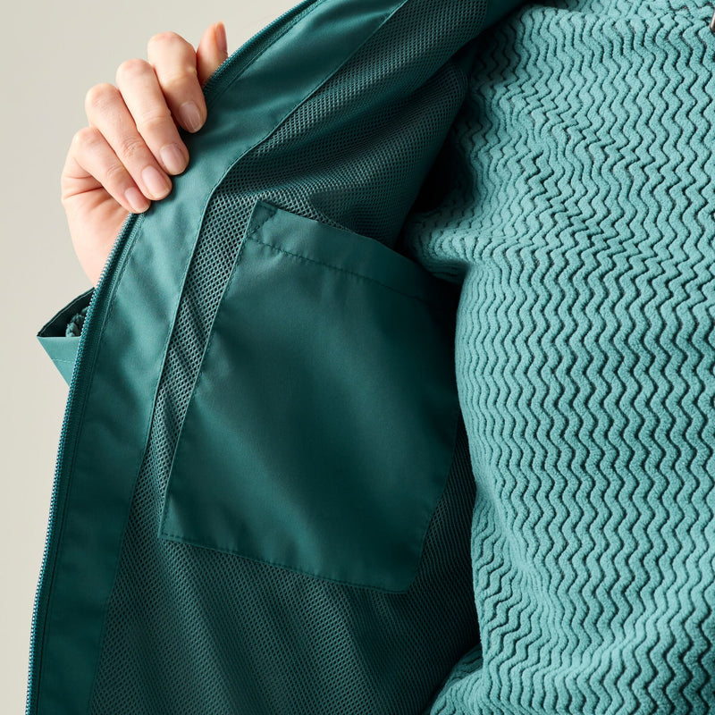 Regatta Daysha II Women's Waterproof Jacket |  Mediterranea Green RWW457