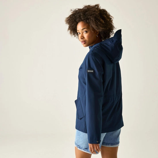 Regatta Bayletta Waterproof Jacket | Navy RWW489