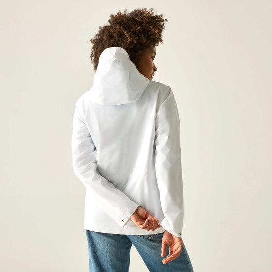 Regatta Bayletta Waterproof Jacket | White RWW489