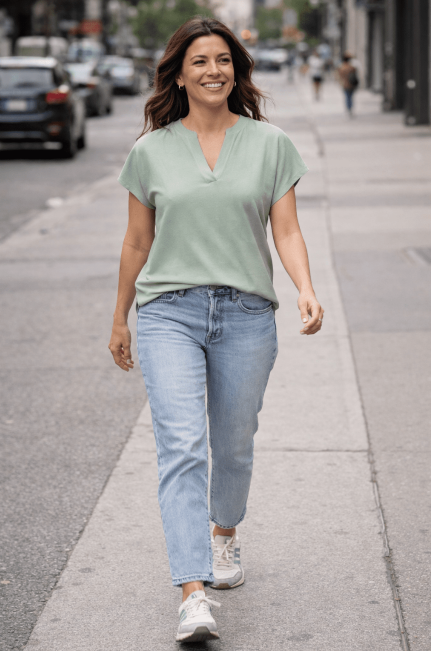 JDY Lion Life S/S Top | Laurel