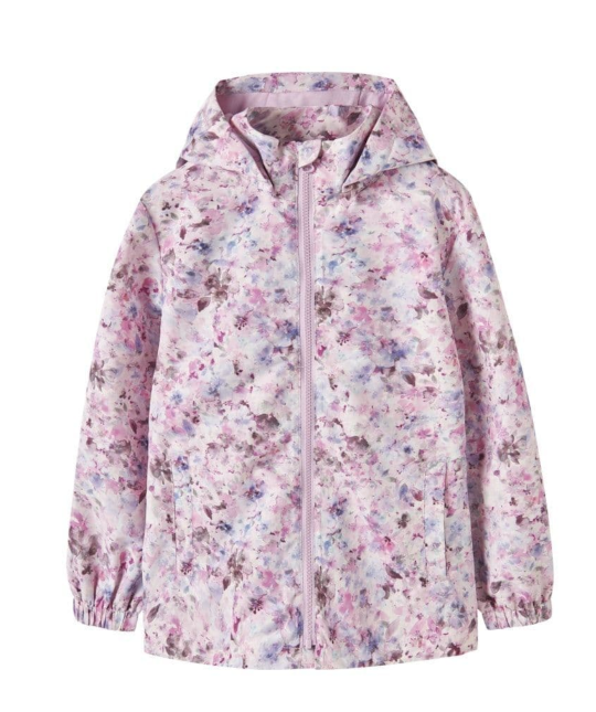 Name it Maxi Kids Jacket Li All Over Print | Lilac