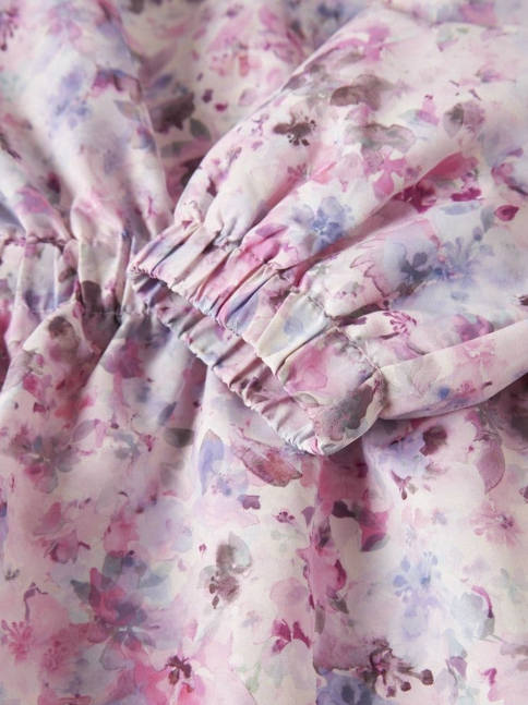 Name it Maxi Kids Jacket Li All Over Print | Lilac