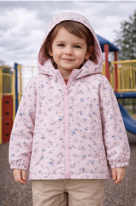 Name it Maxi Mini Jacket LI All Over Print | Lilac