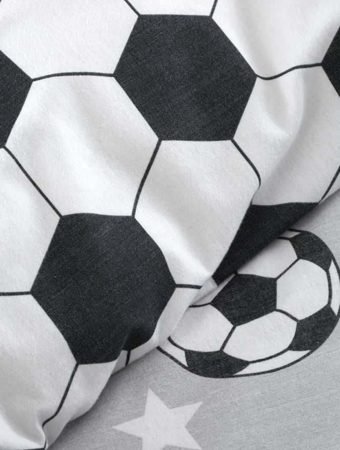 Catherine Lansfield Football Fitted Sheet   | Multi