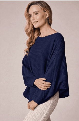 D.E.C.K BY DECOLLAGE Deck Knit | Navy 8948