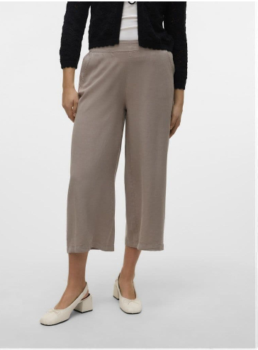 Vero Moda Bree Mr Wide Tencel Culot | Moon