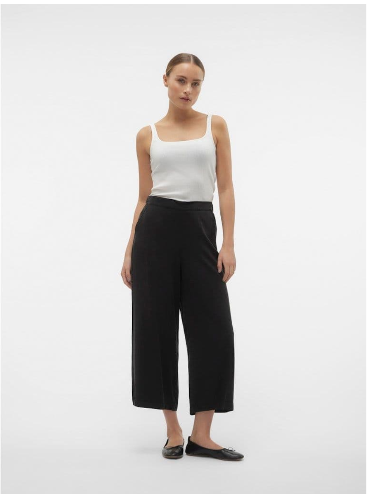 Vero Moda Bree Mr Wide Tencel  Culottes | Black