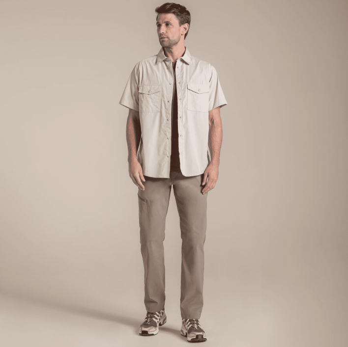 Craghoppers  Kiwi II Shirt | Oatmeal CMS801