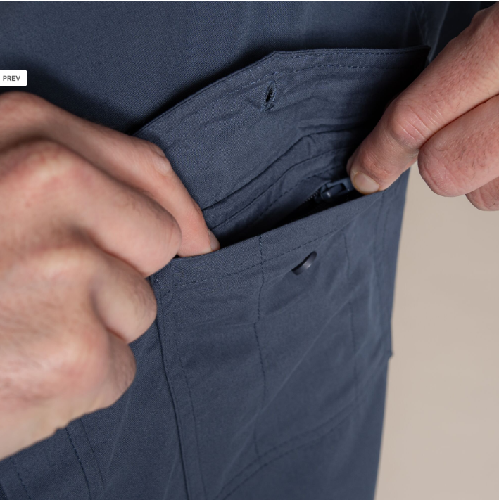 Craghoppers  Kiwi II Shirt | Ombre Blue CMS801