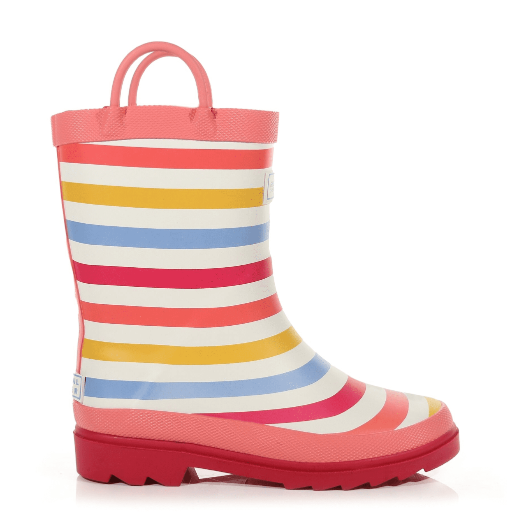 Regatta Kids Minnow Printed Wellies | Multi Stripe RKF451