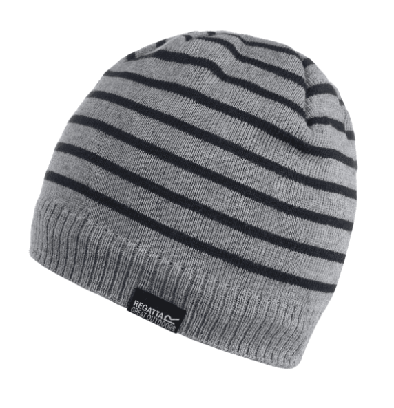 Regatta Kids' Tarley  Fleece Lined Knitted Hat    | Grey  RKC197