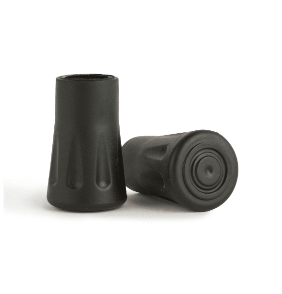 Replacement Walking Pole Feet Pk 2 | Black EU238