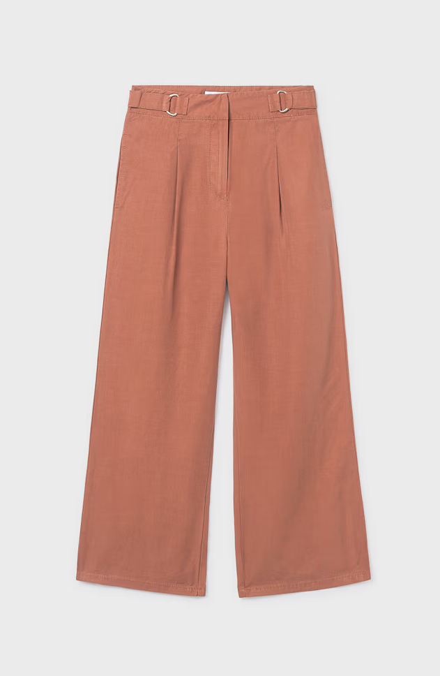 Mayoral Girls Pants With Buckles|  Clay 6551/SS26
