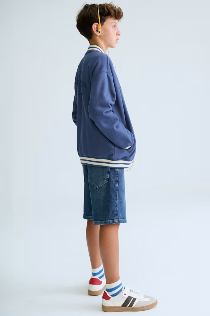 Mayoral Boys Beseball Hoodie | Ocean Blue 6416/SS26