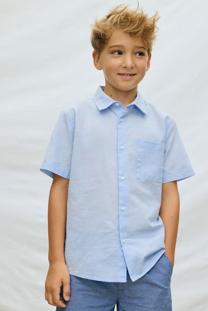 Mayoral  Boys Shirt | Sky Blue  6172 /SS26