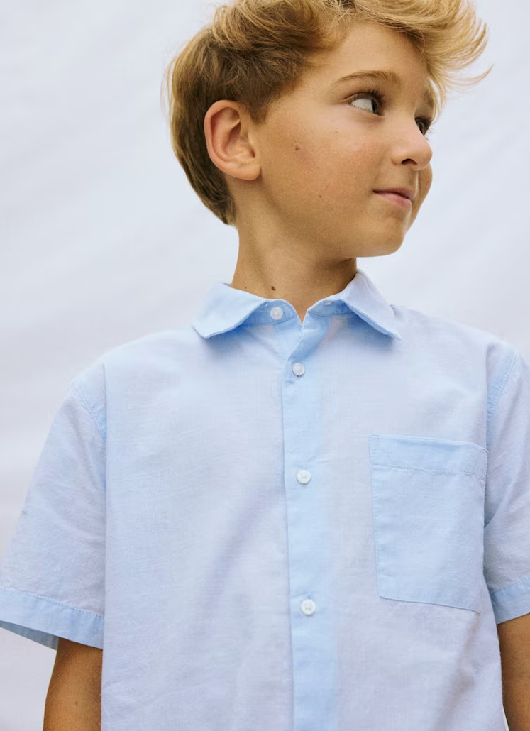 Mayoral  Boys Shirt | Sky Blue  6172 /SS26