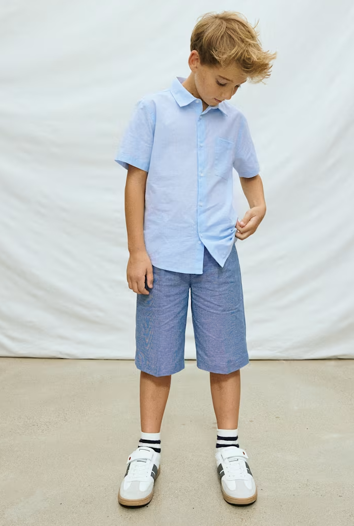 Mayoral  Boys Shirt | Sky Blue  6172 /SS26
