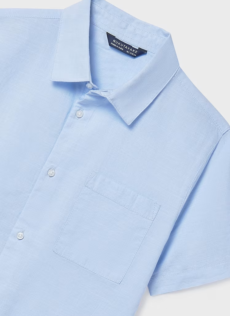 Mayoral  Boys Shirt | Sky Blue  6172 /SS26