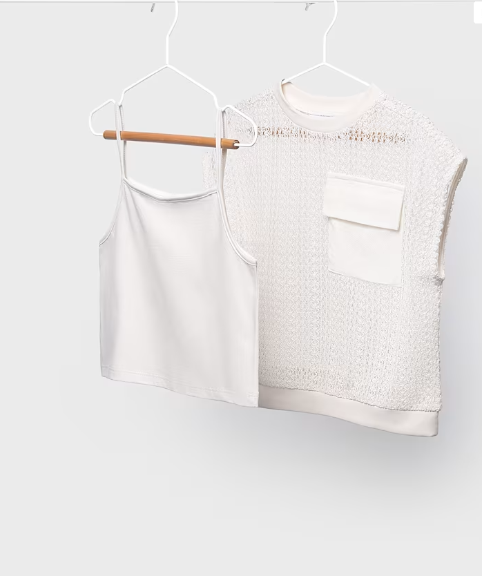 Mayoral Girls Twin Set  | Bone 6160/SS26