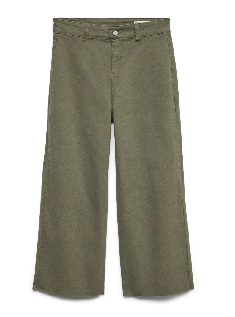 Vero Moda Wild Kayla HR 7/8 Wide Pants | Kalamata