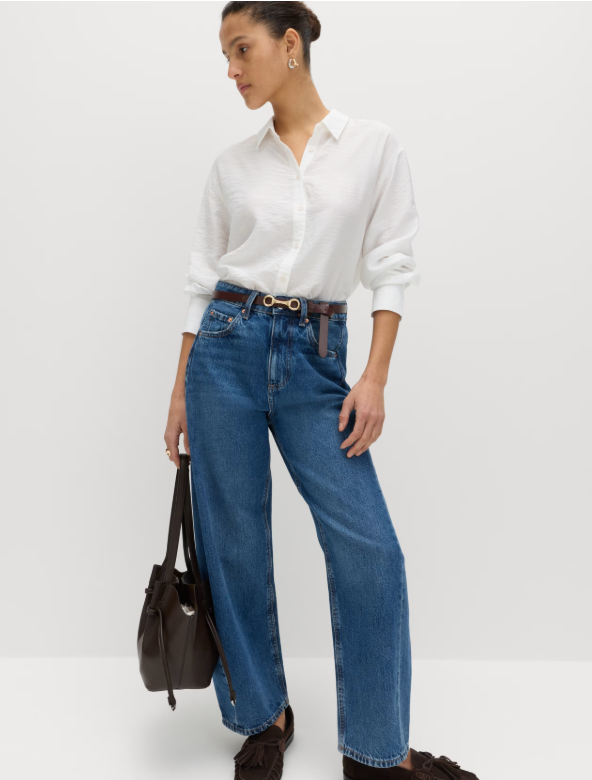 Vero Moda Jenna Detail LS Shirt  | Snow White