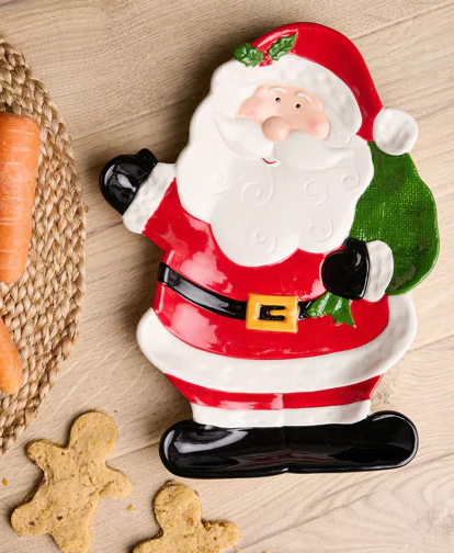 Widdop & Co Santa Plate | Multi XM12030