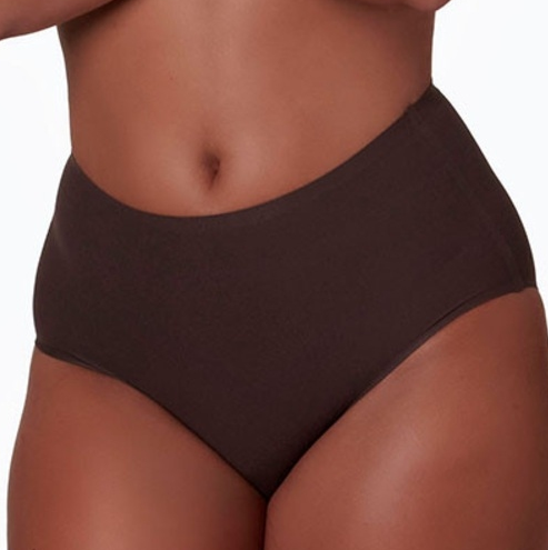 After Eden Unlimited High Waist Brief 2pk | Animal Print / Chocolate 10.30.6200