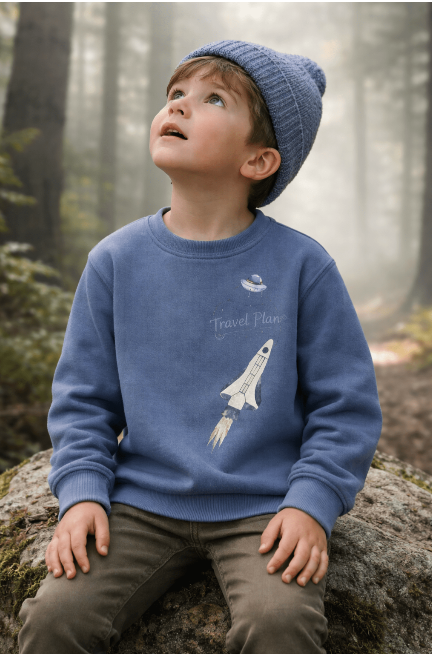 Name it  Dace Mini LS  Sweat | Indigo