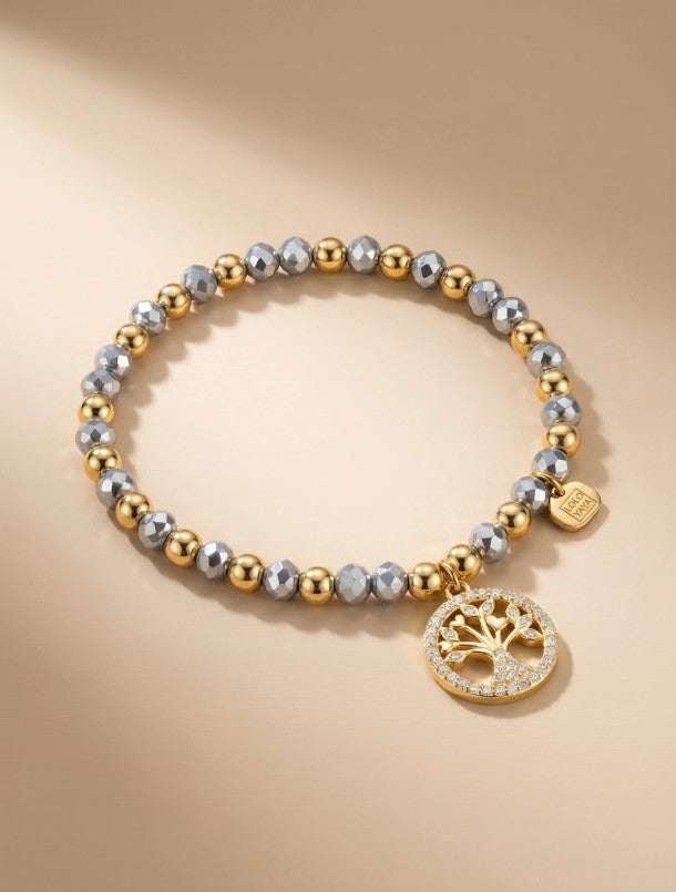 LOLO & YAYA Montonsm Stainless Bracelet | Silver 46370BR