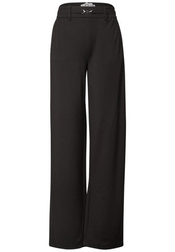 Street One – Relaxed Fit Trousers, Coffee 380889