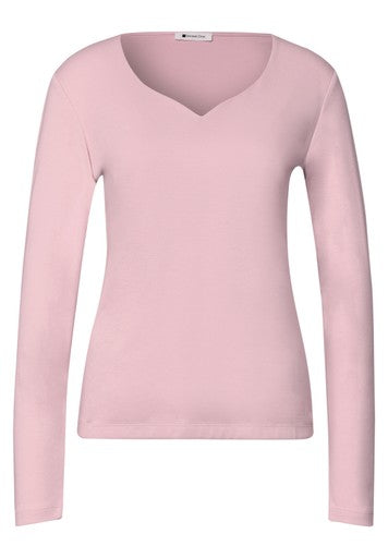 Street One Long Sleeve Top | Rose 326051